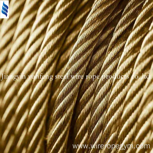 Diamond wire for quarry 6x19+21w-4.9mm